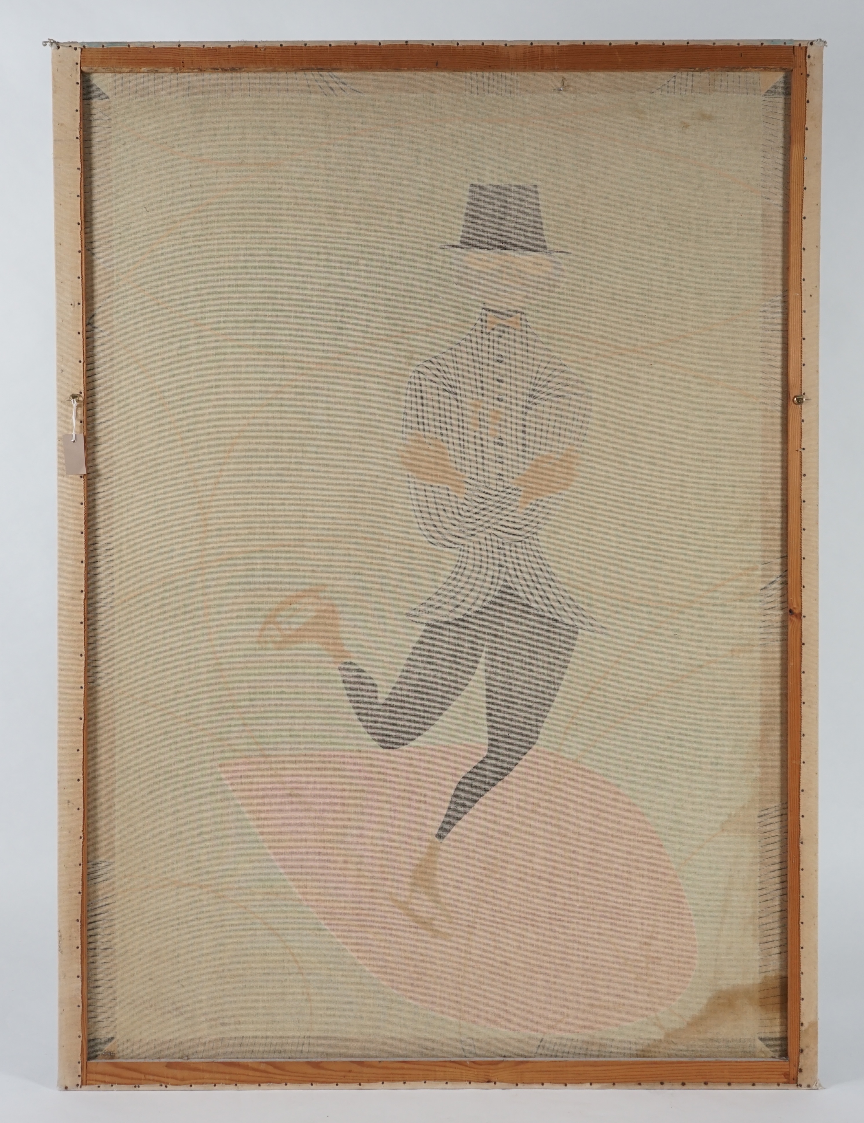 Pierre Olivier, Dandy skater, machined tapestry, 181 x 131cm